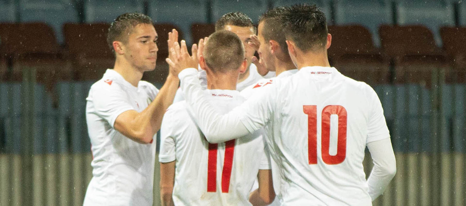 The team of Belarus (U-21) beat Liechtenstein