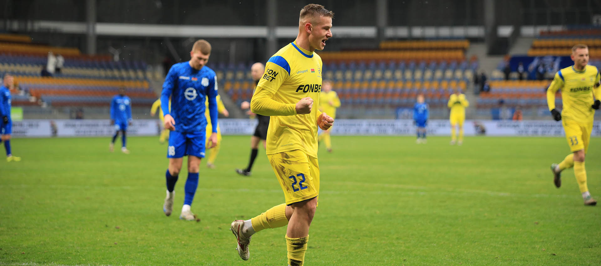 БАТЭ победил "Нафтан" со счетом 5:0 в заключительном домашнем матче сезона