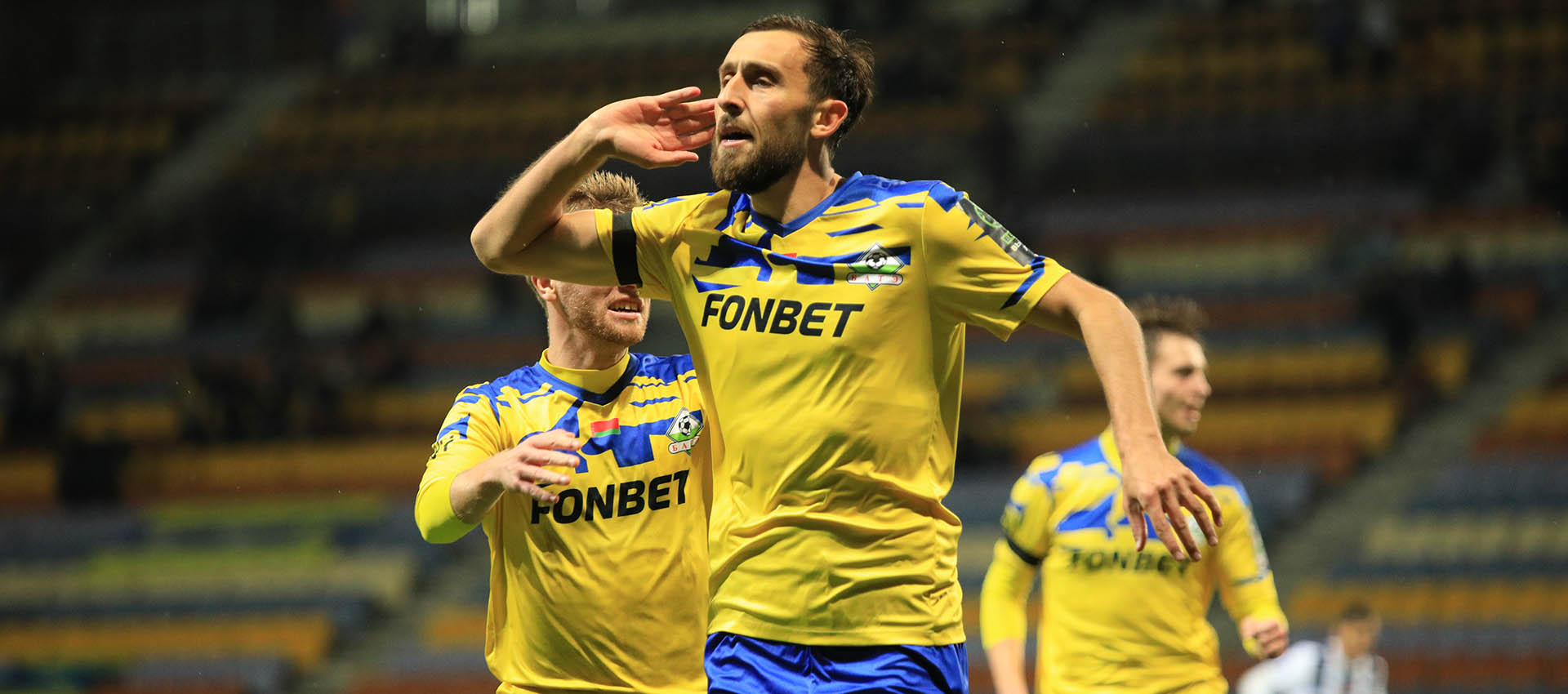 Гол Айка Мусаханяна принес "желто-синим" победу над "Торпедо"-БелАЗом