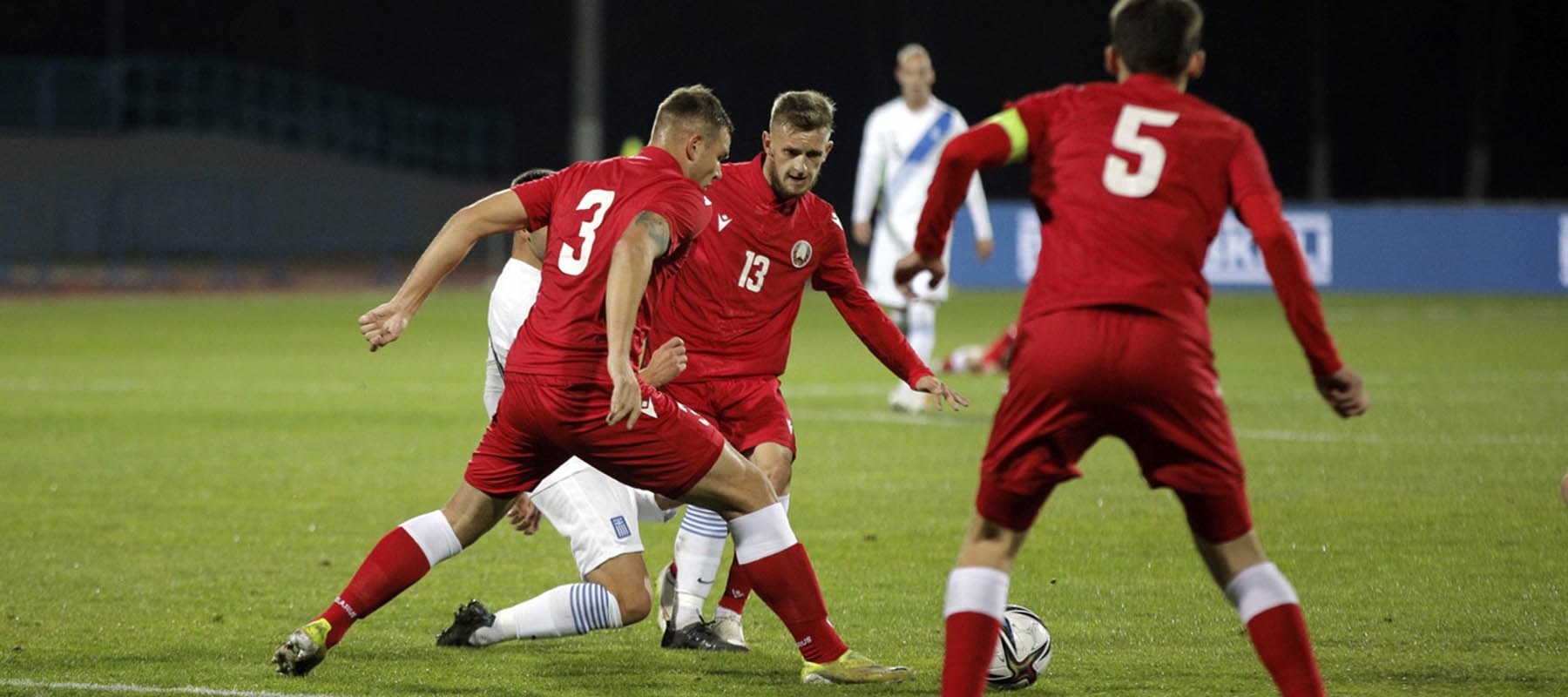Молодежная (U-21) сборная Беларуси уступила грекам