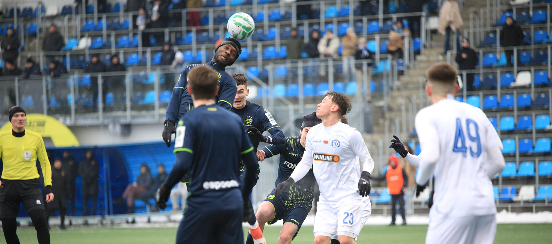 Сыграли контрольный матч с минским "Динамо"